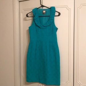 Teal dress - comfortable !